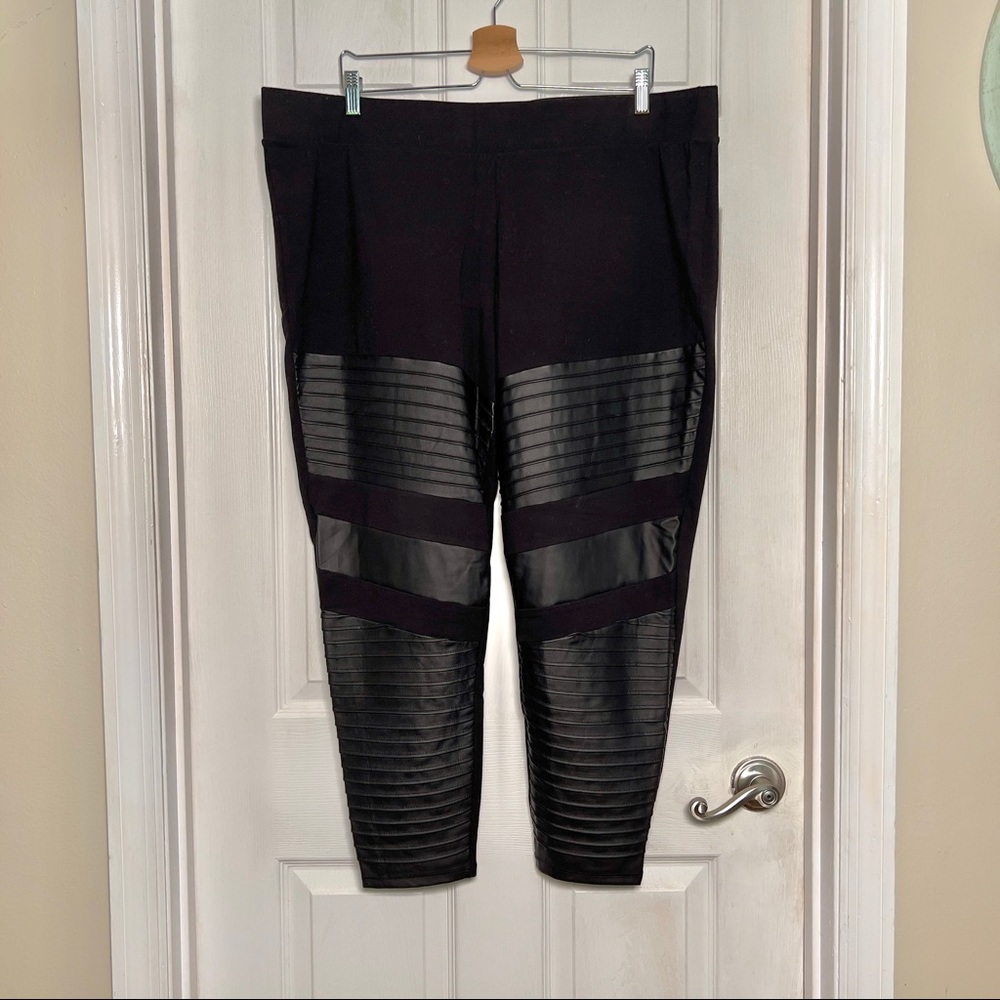 Torrid black moto leggings